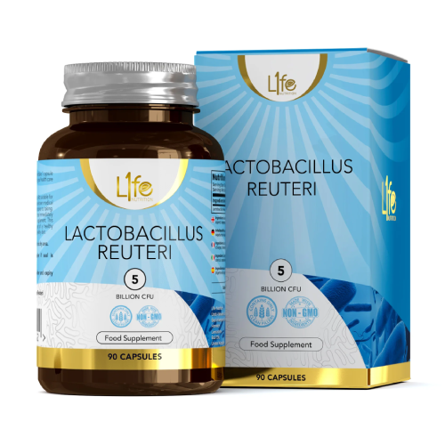 Lactobacillus reuteri - микробиологична култура, 90 капсули